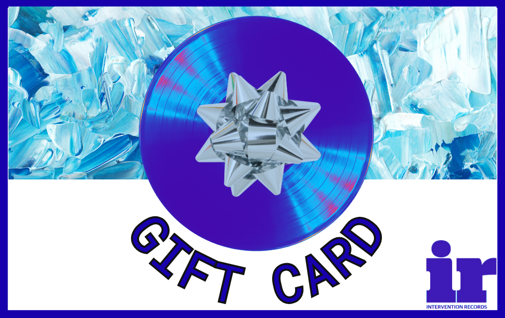 Intervention Records Gift Card Holiday