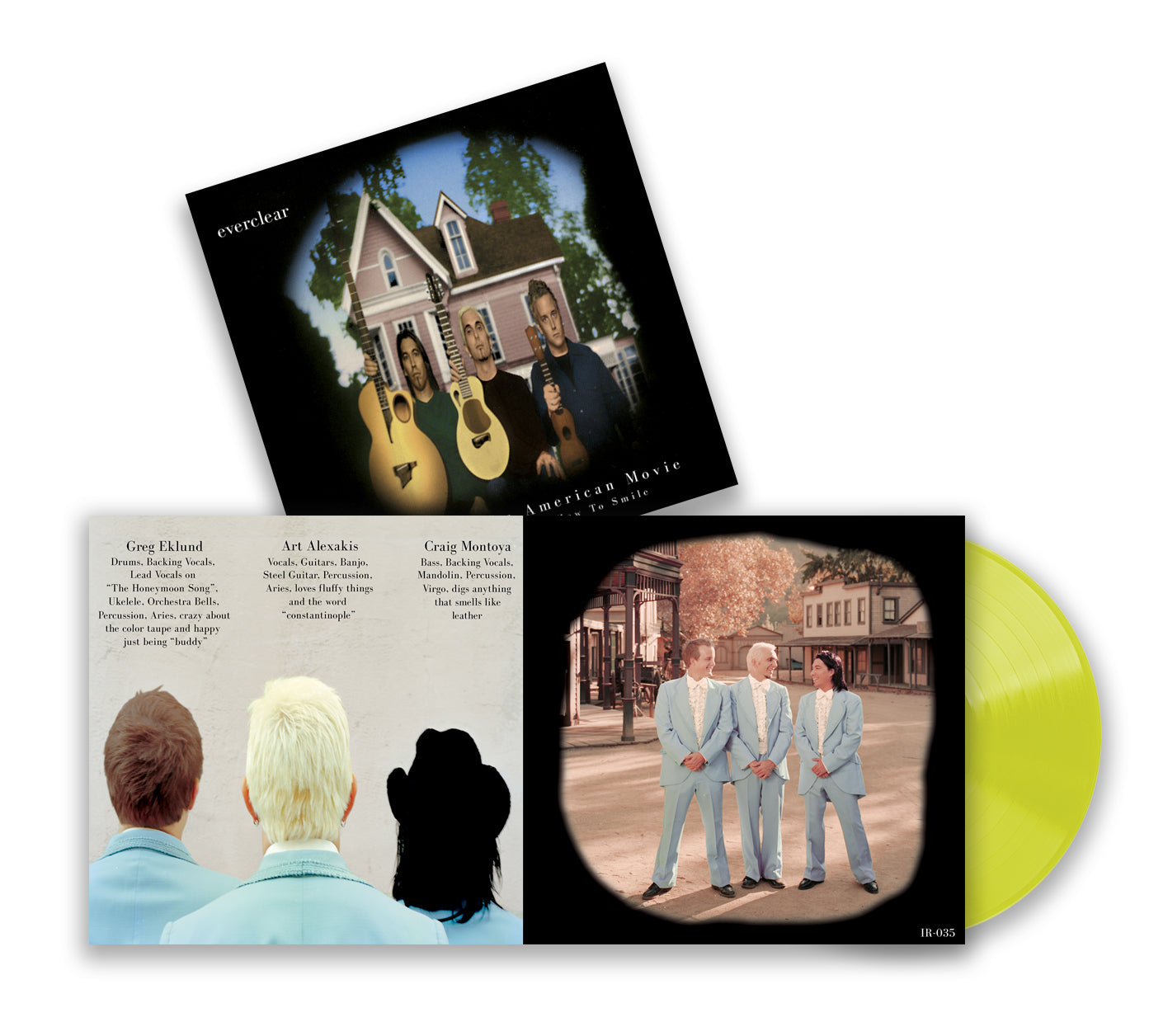 Everclear Songs from An American Movie Vol. 1: Learning How to Smile Yellow Ltd. Ed. LP SOLD OUT