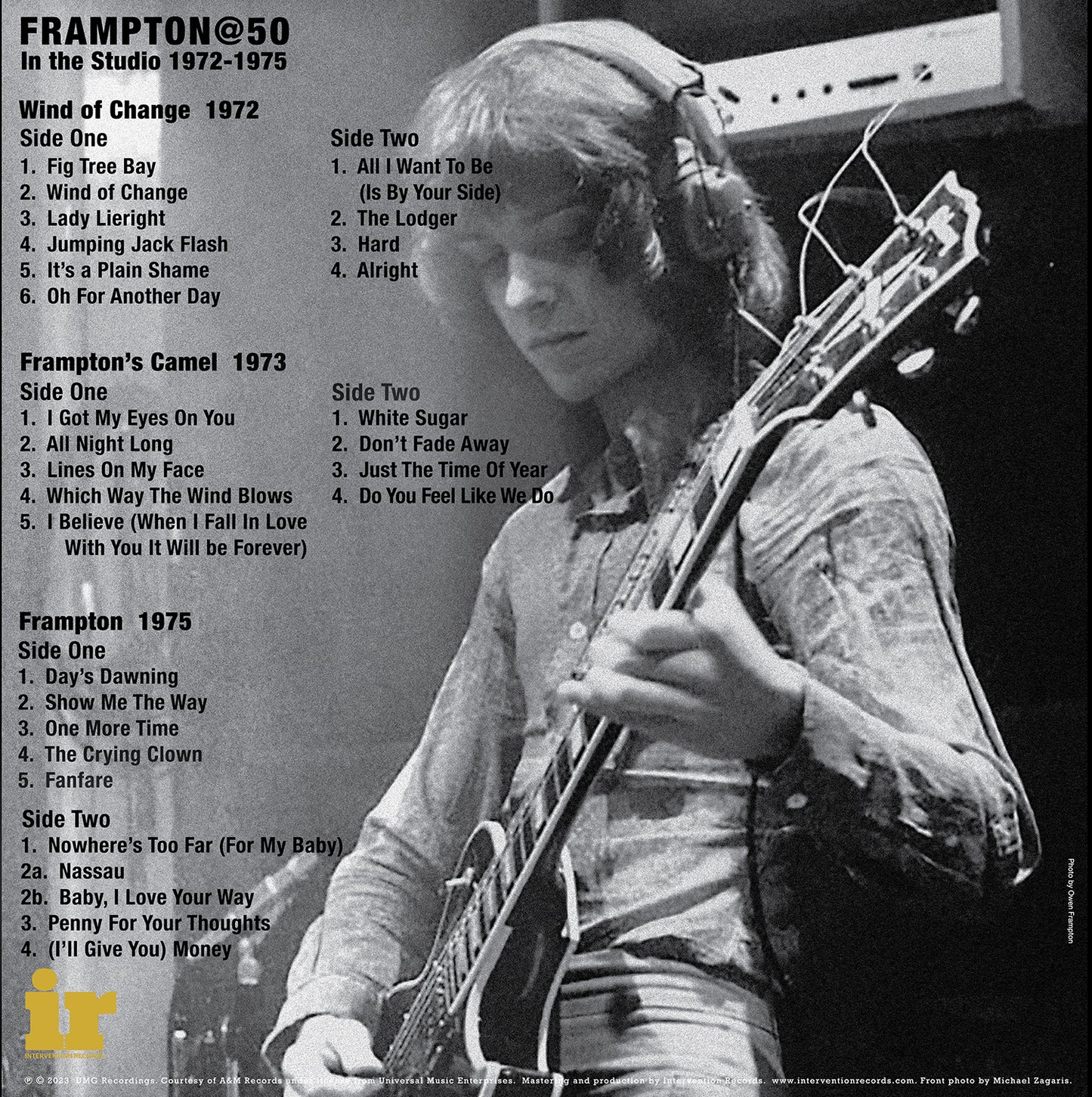 Peter Frampton "Frampton@50: In the Studio 1972-1975 Limited Edition Vinyl Box Set" (SHIPPING NOW!)