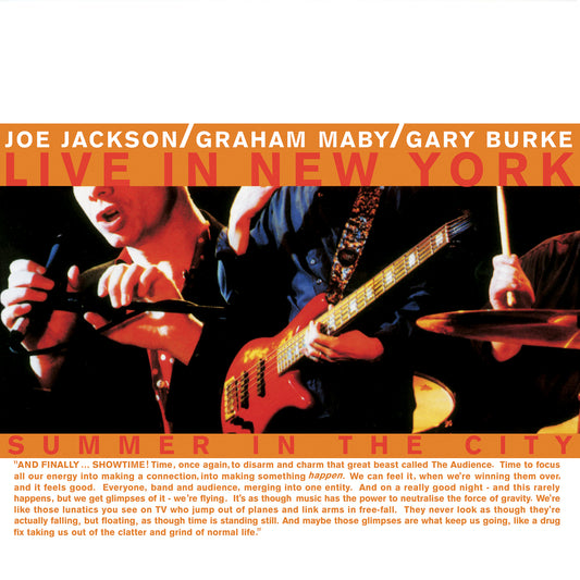 Joe Jackson "Summer In the City" 180G LP (SHIPPING NOW!)