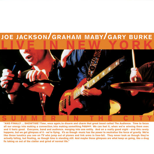 Joe Jackson "Summer in the City" CD/SACD (SHIPPING NOW!)