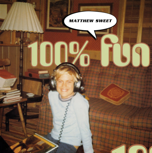 Matthew Sweet "100% Fun" Expanded Edition 180G LP (OUT OF STOCK)