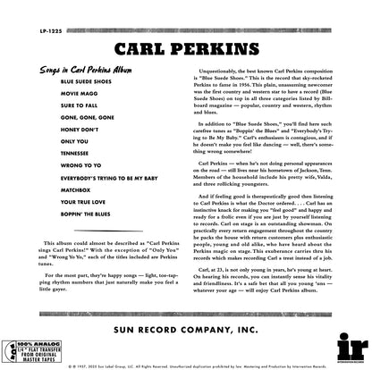 Carl Perkins "Dance Album of Carl Perkins" 180G LP (PRE-ORDER)