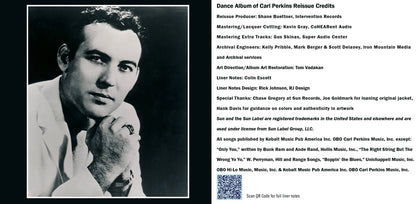 Carl Perkins "Dance Album of Carl Perkins" CD/SACD (PREORDER)