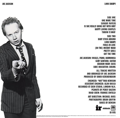 Joe Jackson "Look Sharp!" 180G LP (OUT OF STOCK)