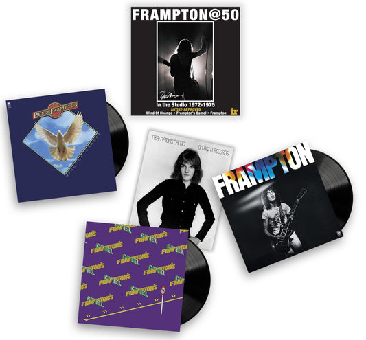 Peter Frampton "Frampton@50: In the Studio 1972-1975 Limited Edition Vinyl Box Set" (SHIPPING NOW!)